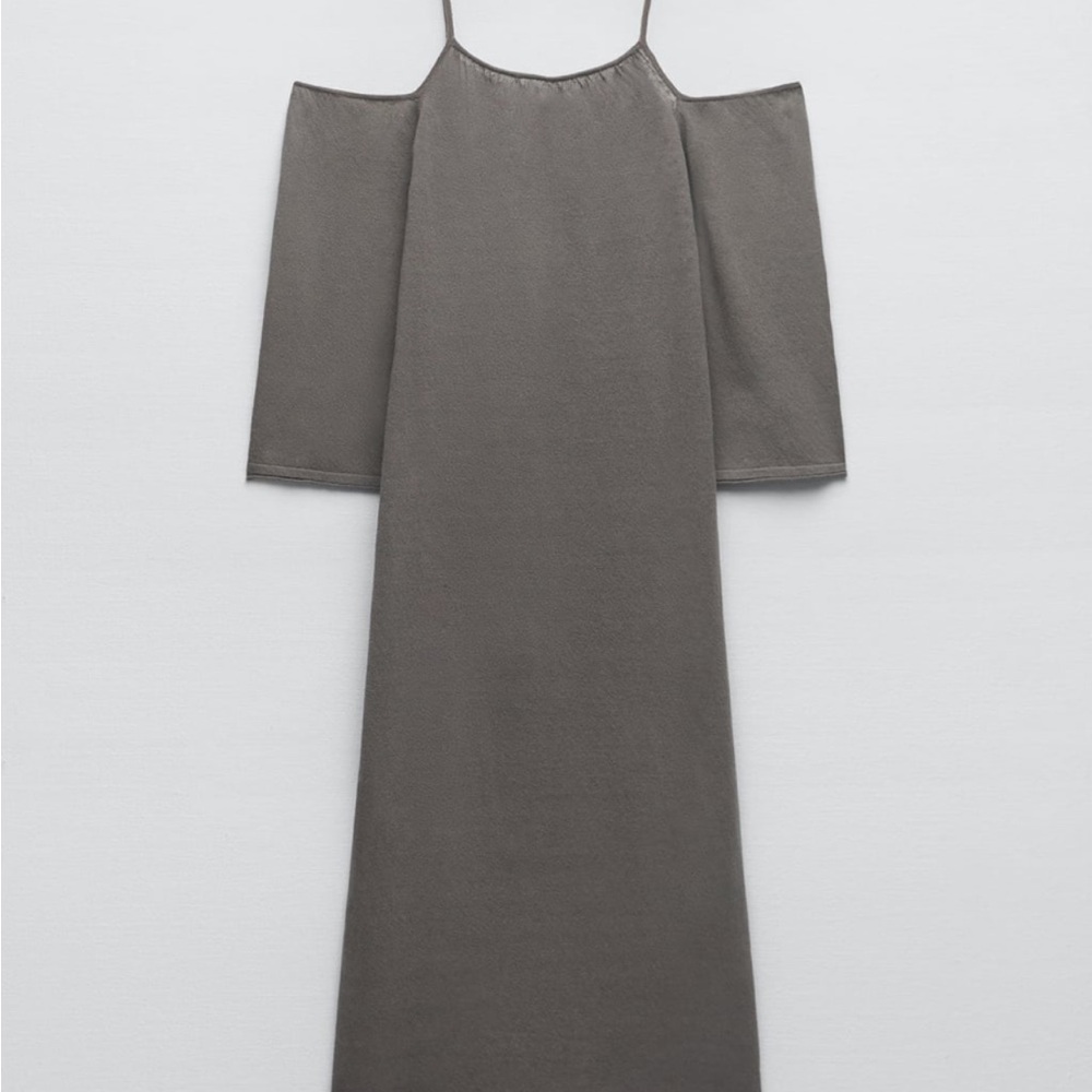 COPY - LINEN BLEND KNIT DRESS
ANTHRACITE GREY